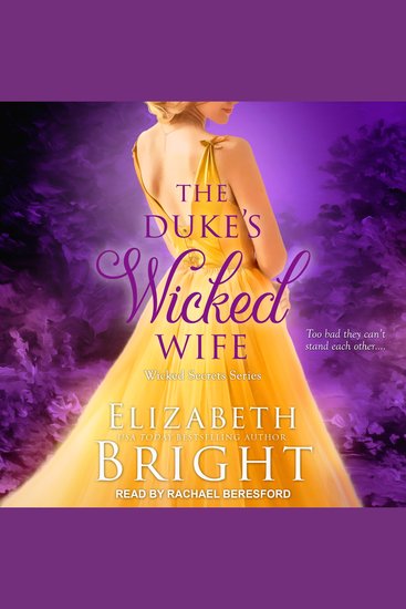 The Duke's Wicked Wife - cover