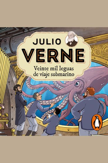 Julio Verne - Veinte mil leguas de viaje submarino (edición actualizada ilustrada y adaptada) - cover