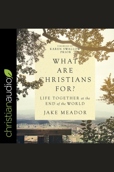 What Are Christians For? - Life Together at the End of the World - cover