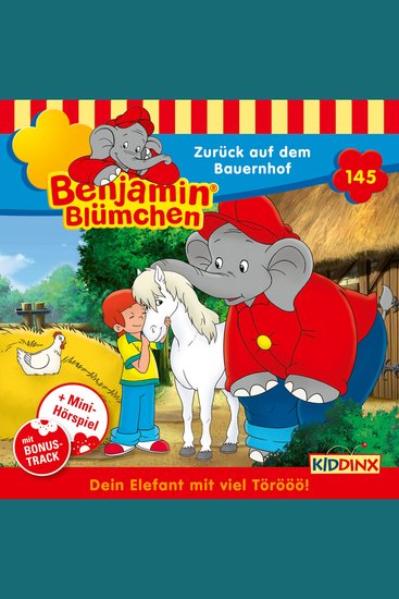 Benjamin Blümchen Folge 145: Zurück auf dem Bauernhof - cover
