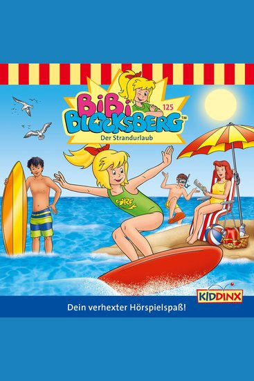 Bibi Blocksberg Folge 125: Der Strandurlaub - cover