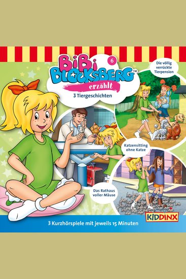 Bibi Blocksberg Bibi erzählt Folge 6: Tiergeschichten - cover