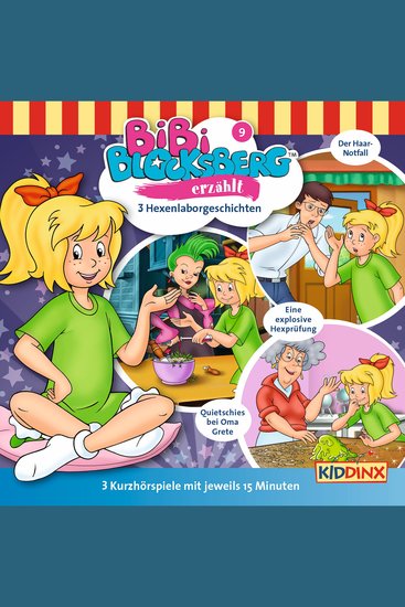 Bibi Blocksberg Bibi erzählt Folge 9: Hexenlaborgeschichten - cover
