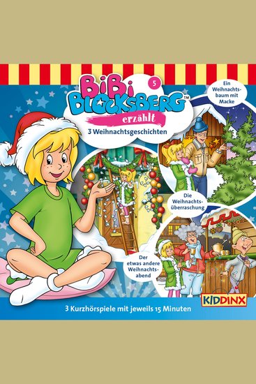 Bibi Blocksberg Bibi erzählt Folge 5: Weihnachtsgeschichten - cover