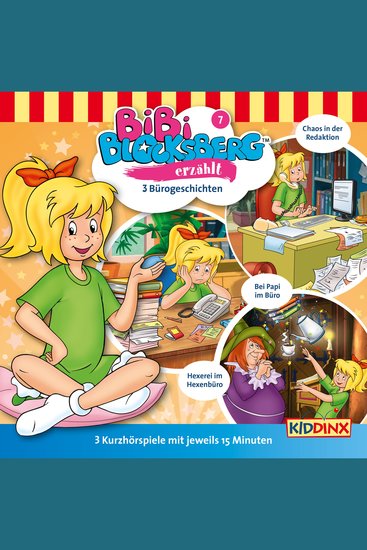 Bibi Blocksberg Bibi erzählt Folge 7: Bürogeschichten - cover