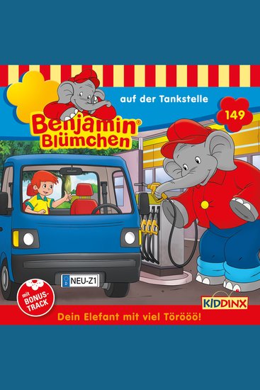 Benjamin Blümchen Folge 149: Benjamin auf der Tankstelle - cover