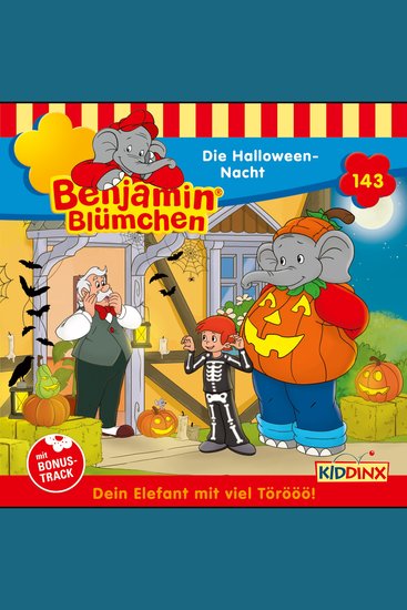 Benjamin Blümchen Folge 143: Die Halloween-Nacht - cover