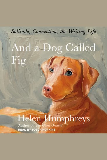 And a Dog Called Fig - Solitude Connection the Writing Life - cover