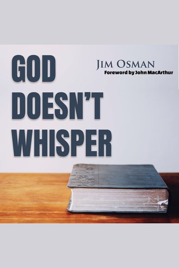 God Doesn't Whisper - cover