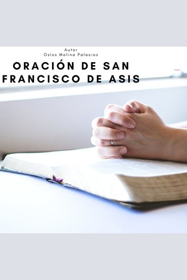 Oración de San Francisco de Asis - cover