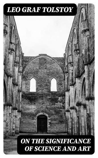 On the Significance of Science and Art - cover