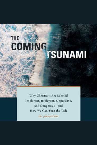 The Coming Tsunami - Why Christians Are Labeled Intolerant Irrelevant Oppressive and Dangerous - and How We Can Turn the Tide - cover