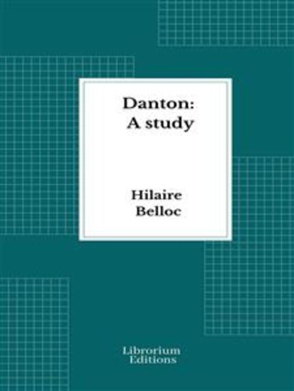Danton: A study - cover