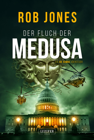DER FLUCH DER MEDUSA (Joe Hawke 4) - Thriller Abenteuer - cover