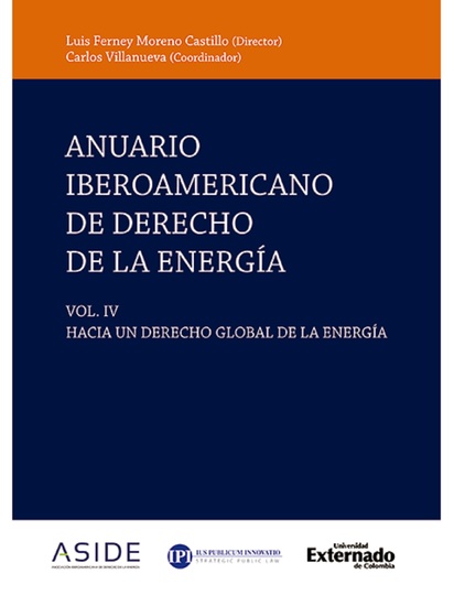 Anuario iberoamericano de derecho de la energía - vol iv hacia un derecho global de la energía - cover