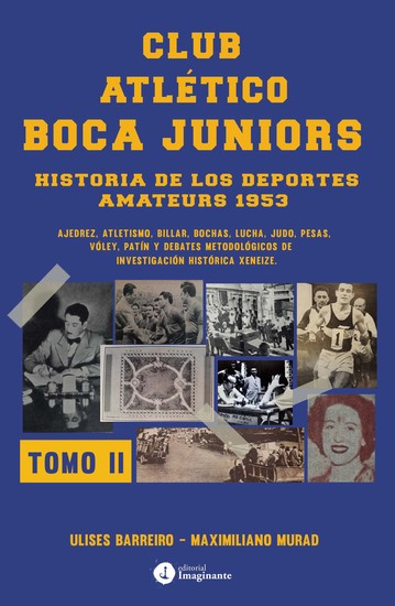 Club atlético Boca Juniors 1953 II - Historia de los deportes amateurs - cover