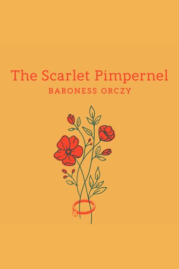The Scarlet Pimpernel - cover