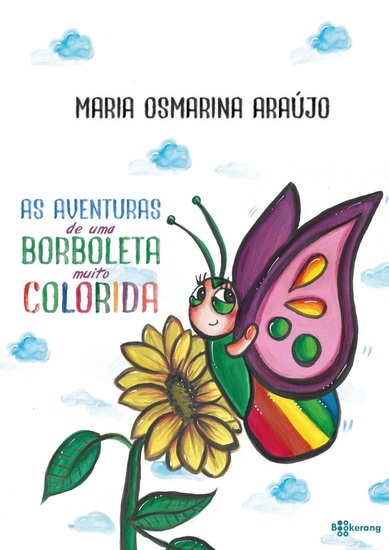 As aventuras de uma borboleta muito colorida - cover