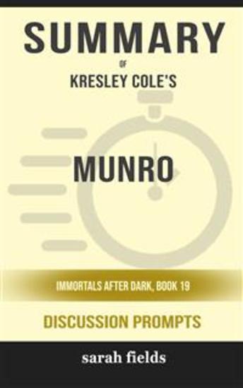Summary of Munro by Kresley Cole : Discussion Prompts - cover