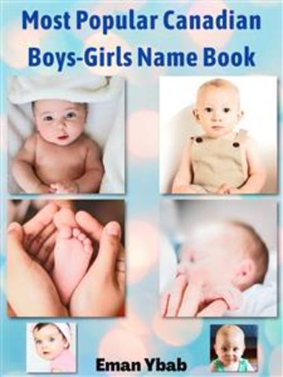 Most Popular Canadian Boys-Girls Name Book - cover
