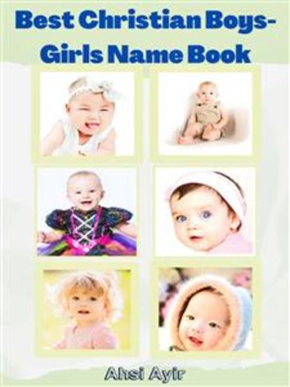 Best Christian Boys-Girls Name Book - cover