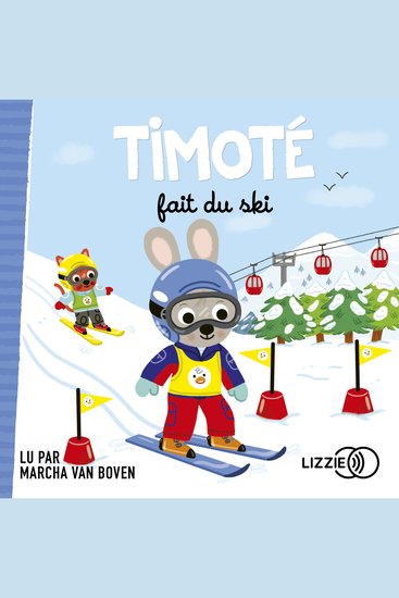 Timoté fait du ski - cover
