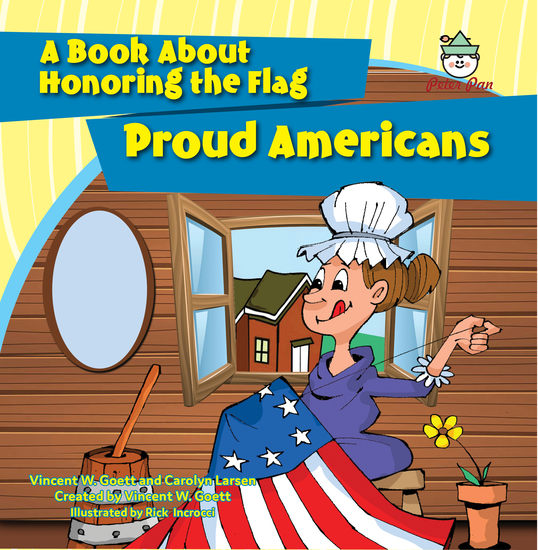 Proud Americans - A Book About Honoring the Flag - cover