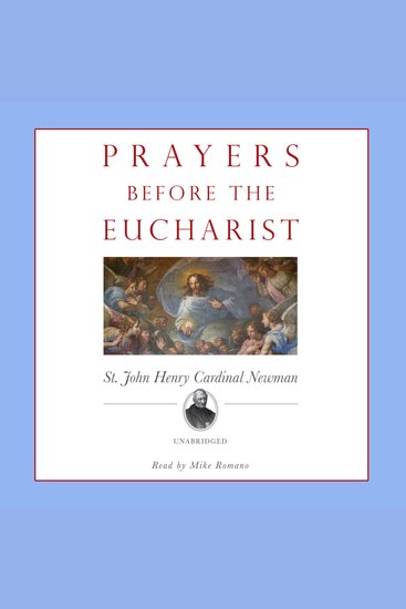 Prayers Before the Eucharist - cover