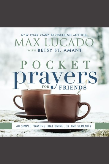 Pocket Prayers for Friends - 40 Simple Prayers That Bring Joy and Serenity - cover