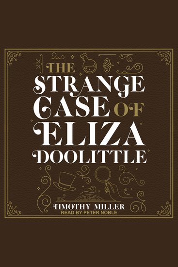 The Strange Case of Eliza Doolittle - cover