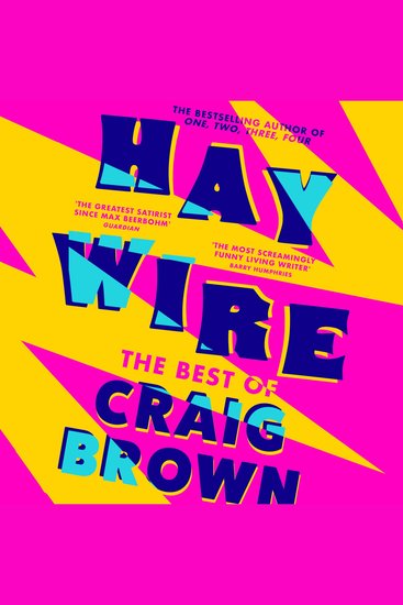 Haywire: The Best of Craig Brown - cover