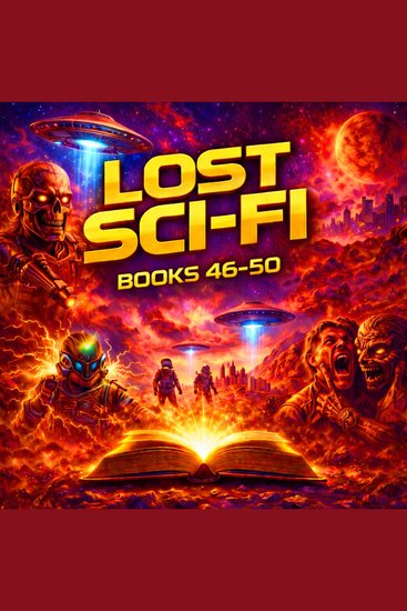 Lost Sci-Fi Books 46 thru 50 - Relentless Salesmen Steel People and Space-Borne Nightmares - cover