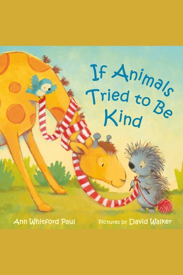 If Animals Tried to Be Kind - cover