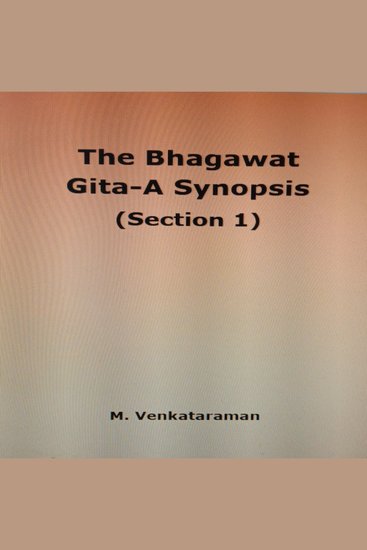 The Bhagawat Gita-A Synopsis - cover
