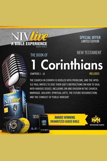 NIV Live: Book of 1st Corinthians - NIV Live: A Bible Experience - cover