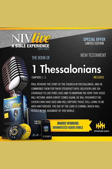NIV Live: Book of 1st Thessalonians - NIV Live: A Bible Experience - cover