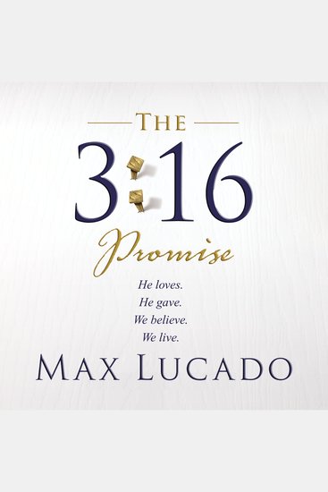 The 3:16 Promise - He loved He gave We believe We live - cover