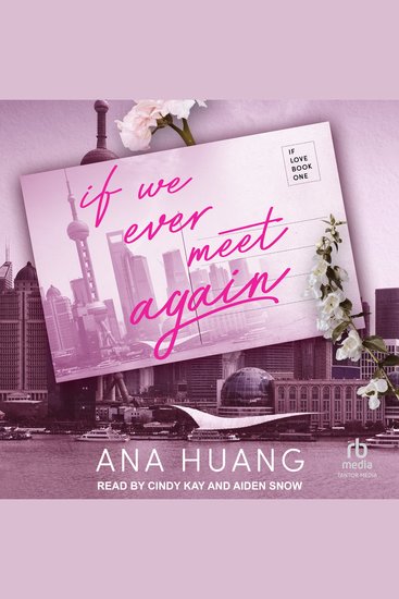 If We Ever Meet Again - cover