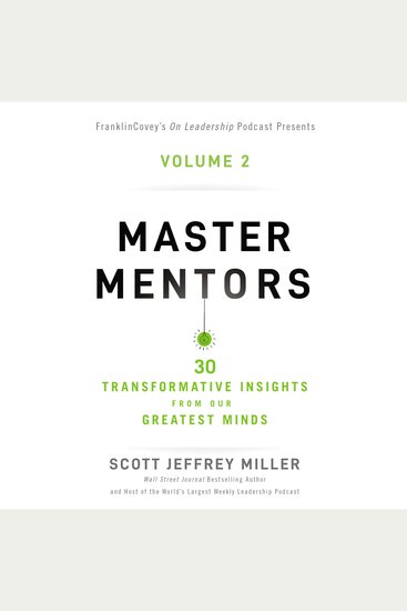 Master Mentors Volume 2 - 30 Transformative Insights from Our Greatest Minds - cover