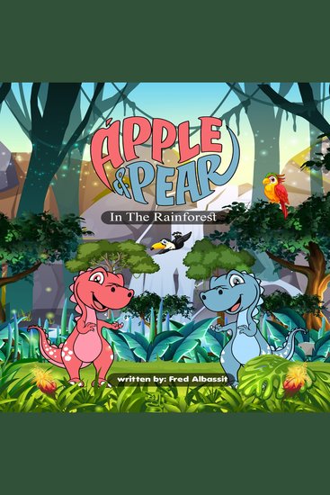 Apple & Pear The Dinosaurs - In the Rainforest - cover