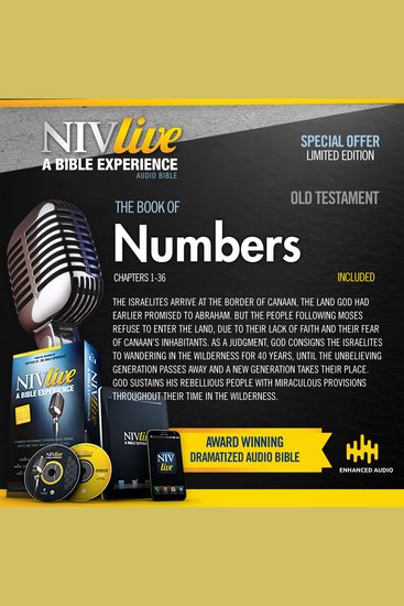 NIV Live: Book of Numbers - NIV Live: A Bible Experience - cover