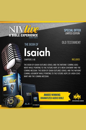 NIV Live: Book of Isaiah - NIV Live: A Bible Experience - cover