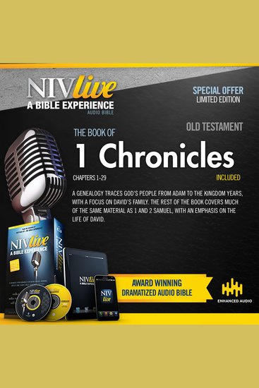 NIV Live: Book of 1 Chronicles - NIV Live: A Bible Experience - cover