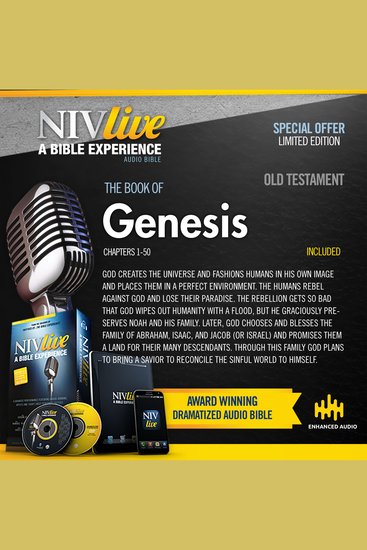 NIV Live: Book of Geneis - NIV Live: A Bible Experience - cover