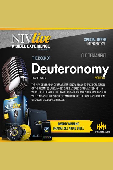 NIV Live: Book of Deuteronomy - NIV Live: A Bible Experience - cover