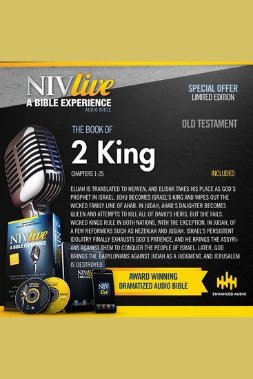NIV Live: Book of 2 King - NIV Live: A Bible Experience - cover