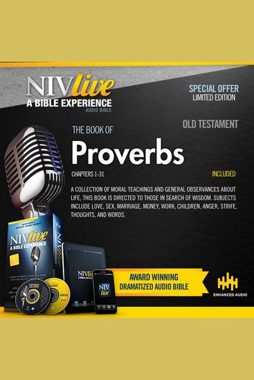 NIV Live: Book of Proverbs - NIV Live: A Bible Experience - cover