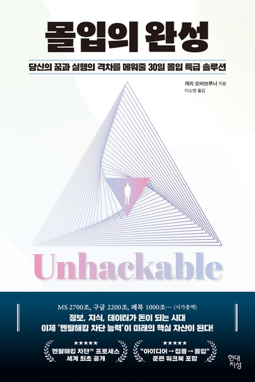 몰입의 완성 - 당신의 꿈과 실행의 격차를 메워줄 30일 몰입 특급 솔루션 - cover