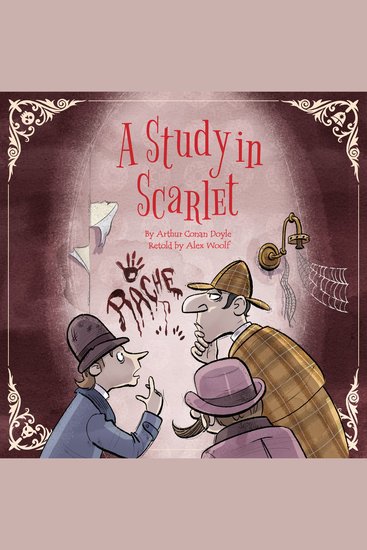 Sherlock Holmes: A Study in Scarlet - cover