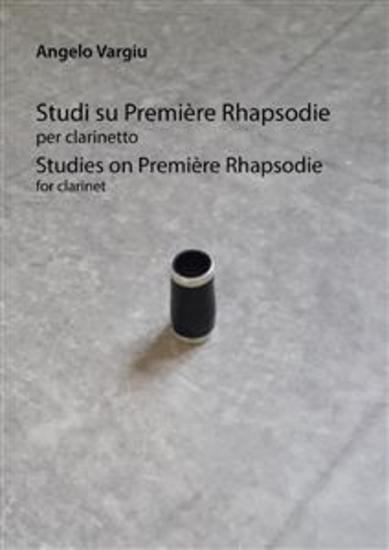 Studi su Première Rhapsodie per clarinetto - Studies on Première Rhapsodie for clarinet - cover